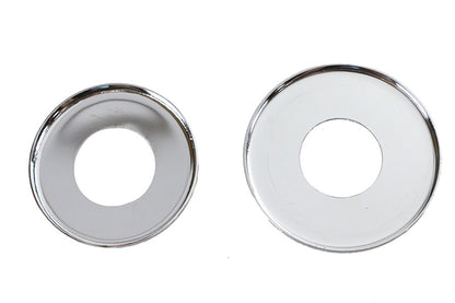 Upper and Lower Chrome Dust Shields