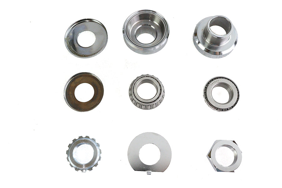 Chrome Fork Neck Cup Kit