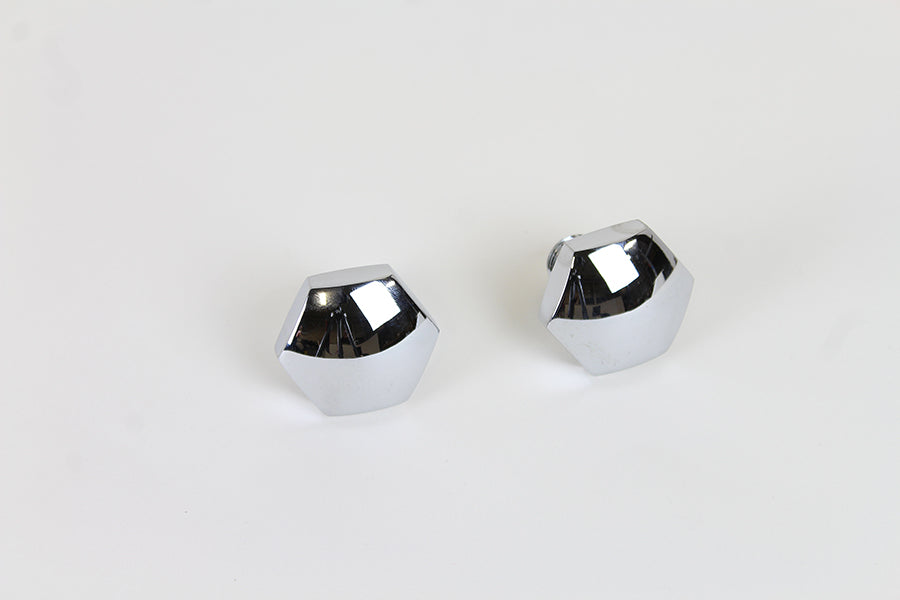 Chrome Fork Tube Cap Non-Vented