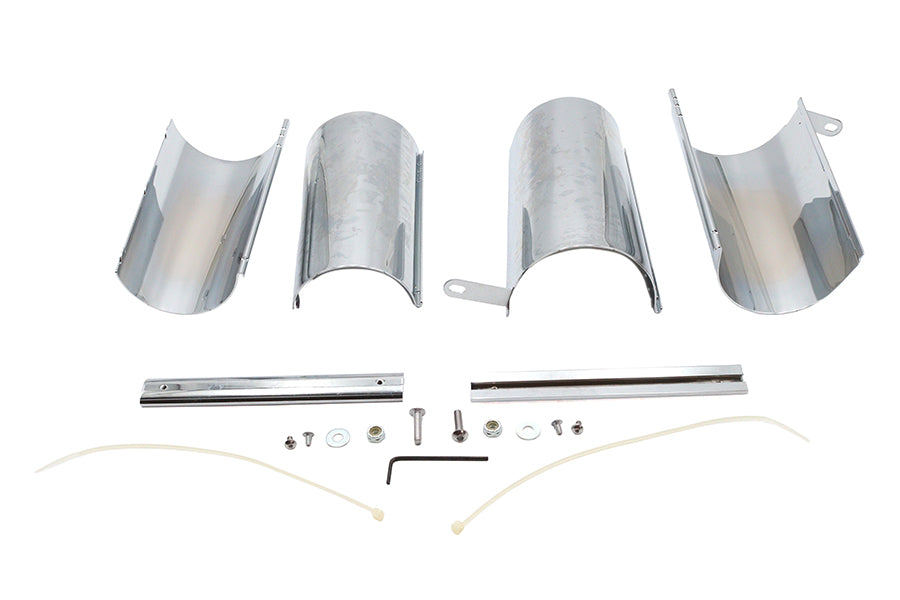 Chrome Upper Fork Covers