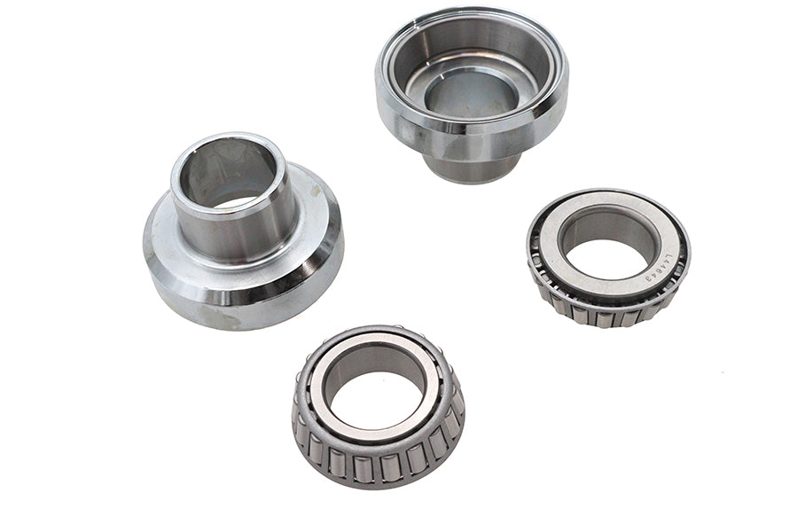 Fork Neck Cup and Bearing Kit Chrome