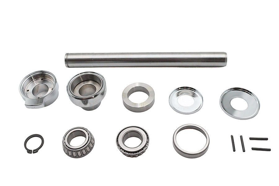 3° Raked Fork Neck Cup Kit Chrome