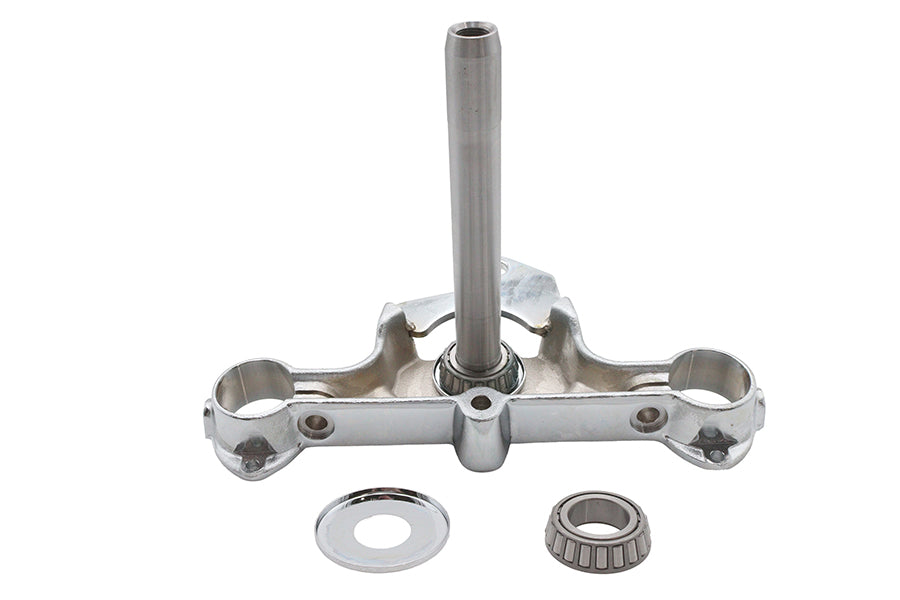 Chrome Lower Triple Tree with Bearing