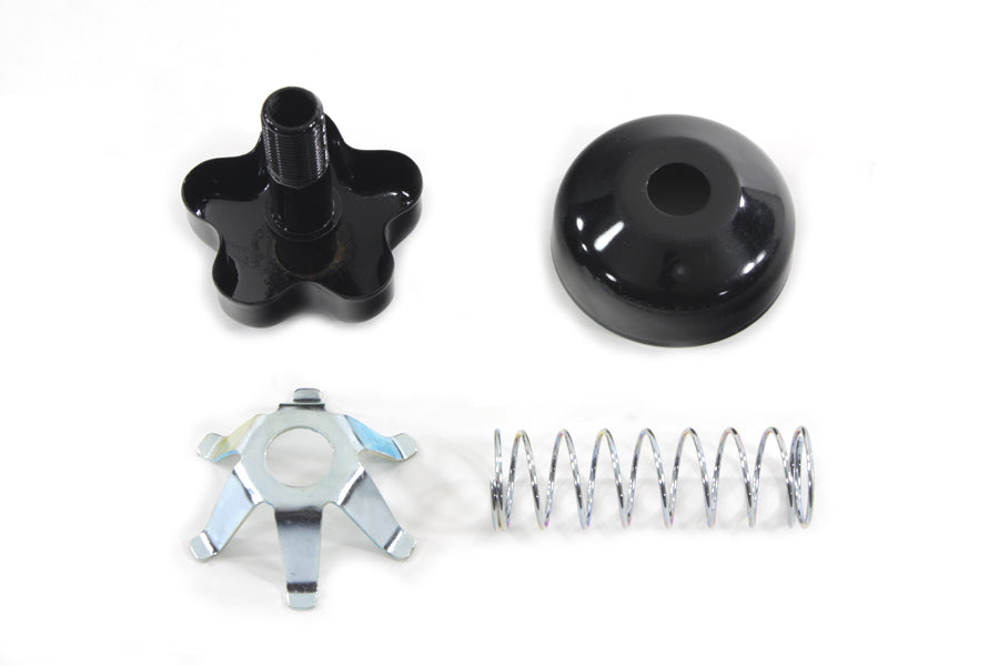 FL Fork Steering Damper Knob Kit Black