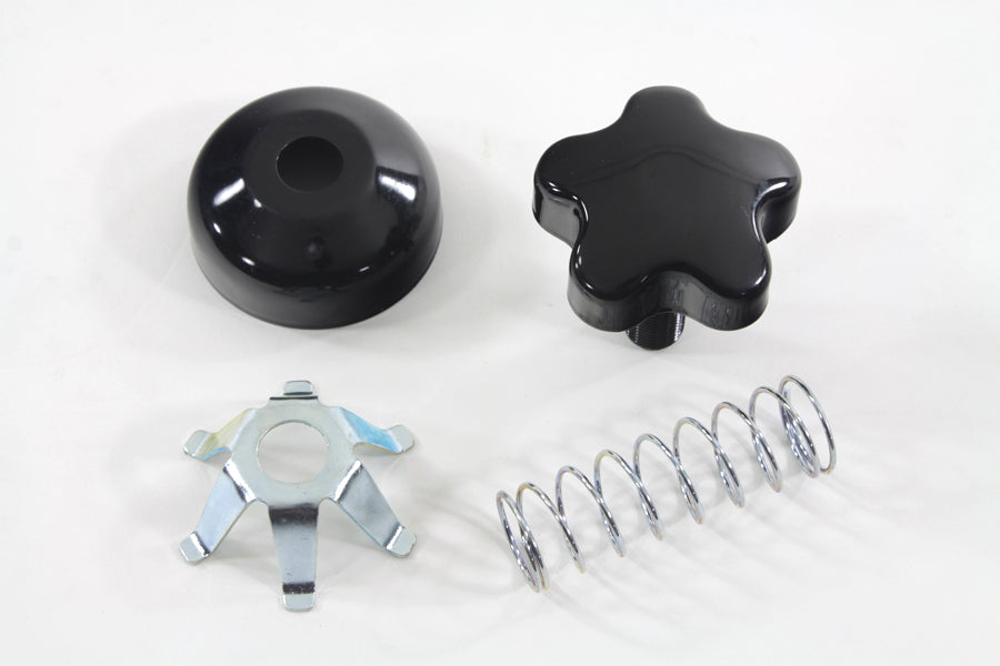 FL Fork Steering Damper Knob Kit Black