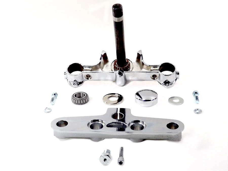 Replica Forged Steel Triple Tree Set Chrome