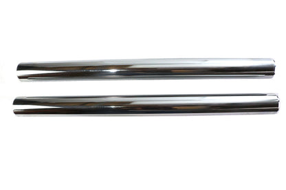 Chrome 41mm Fork Tube Set 20 Total Length