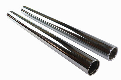 Chrome 41mm Fork Tube Set 20 Total Length