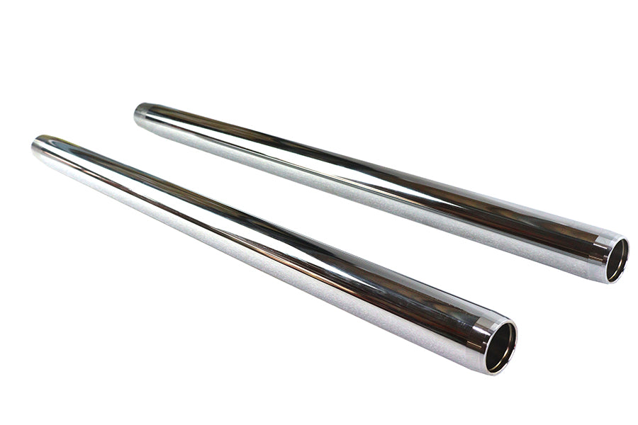 Chrome 35mm Fork Tube Set 23-1/2 Total Length