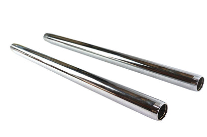 Chrome 35mm Fork Tube Set 23-1/2 Total Length
