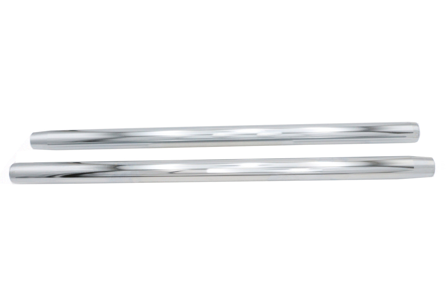 Chrome 35mm Fork Tube Set 25-1/2 Total Length