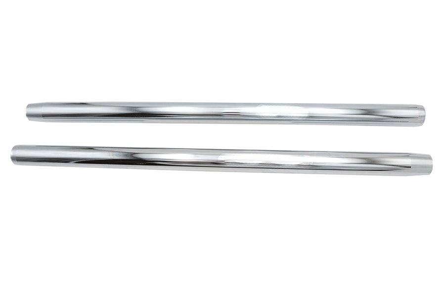 Chrome 35mm Fork Tube Set 25-1/2 Total Length