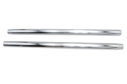 Chrome 35mm Fork Tube Set 25-1/2 Total Length