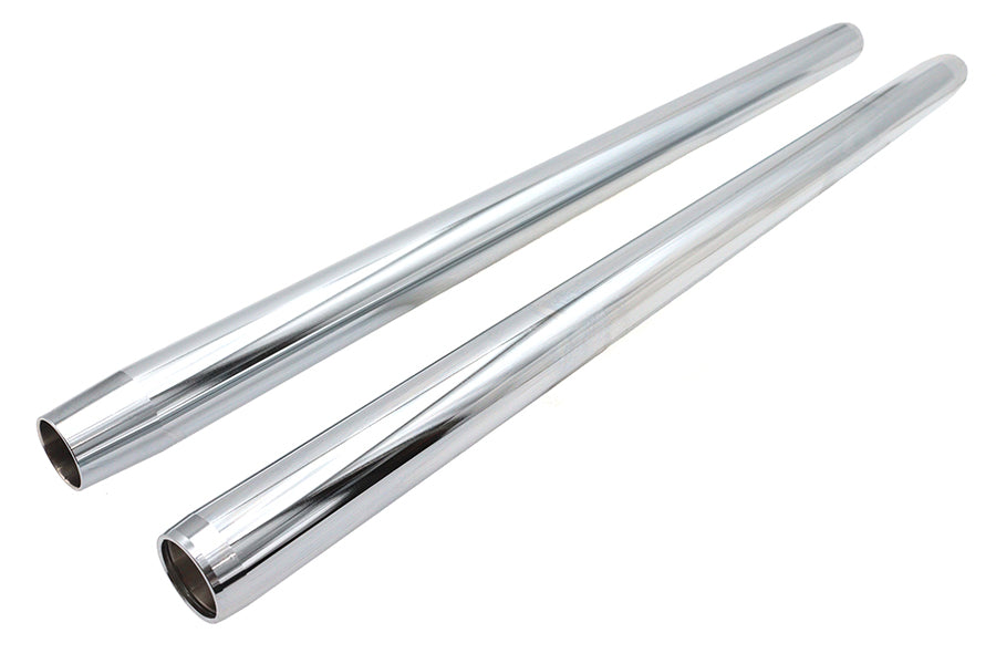 Chrome 35mm Fork Tube Set 25-1/2 Total Length