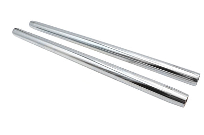 Chrome 35mm Fork Tube Set 25-1/2 Total Length