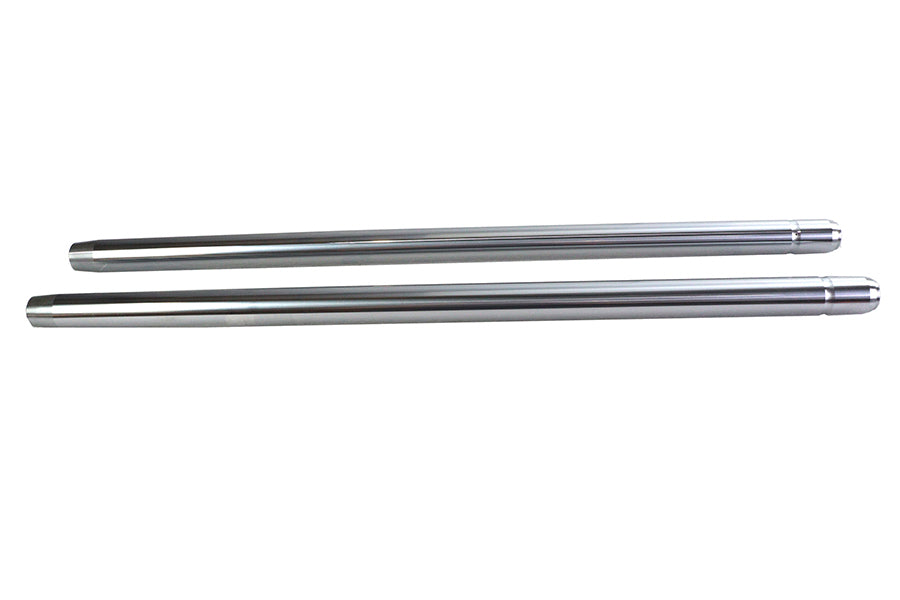 Chrome 35mm Fork Tube Set 31-1/4 Total Length