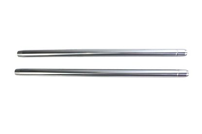 Chrome 35mm Fork Tube Set 31-1/4 Total Length