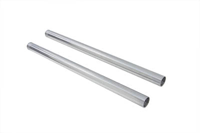Chrome 39mm Fork Tube Set 23-3/8 Total Length