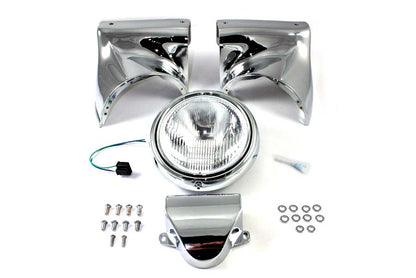 7 Headlamp Cowl Kit Chrome