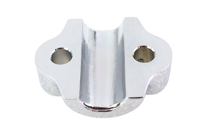 Chrome Fork Slider Axle Cap Left Side