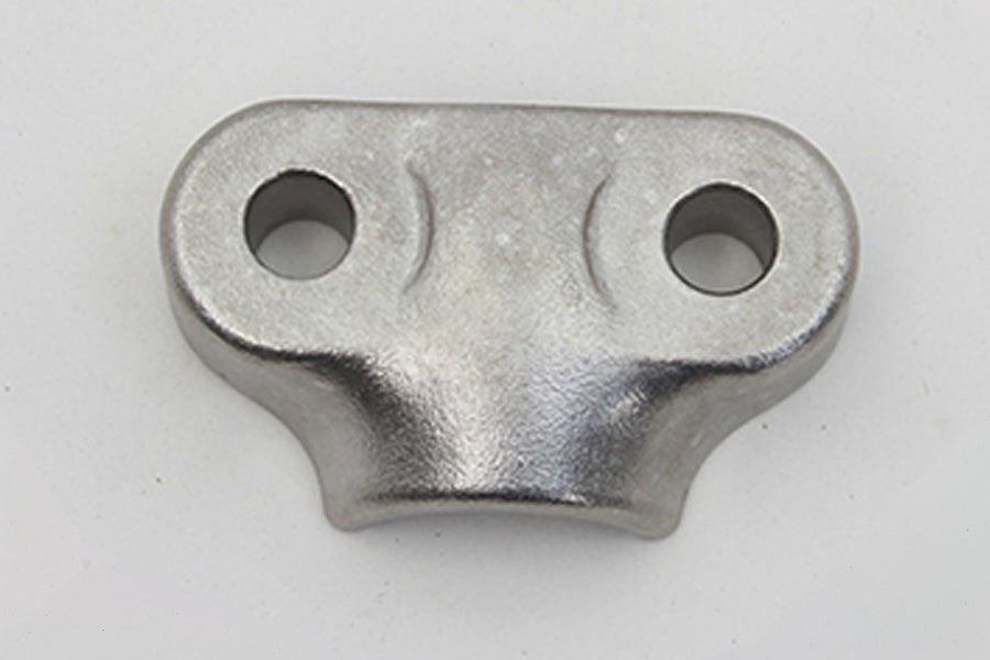 Chrome Fork Slider Axle Cap Right Side