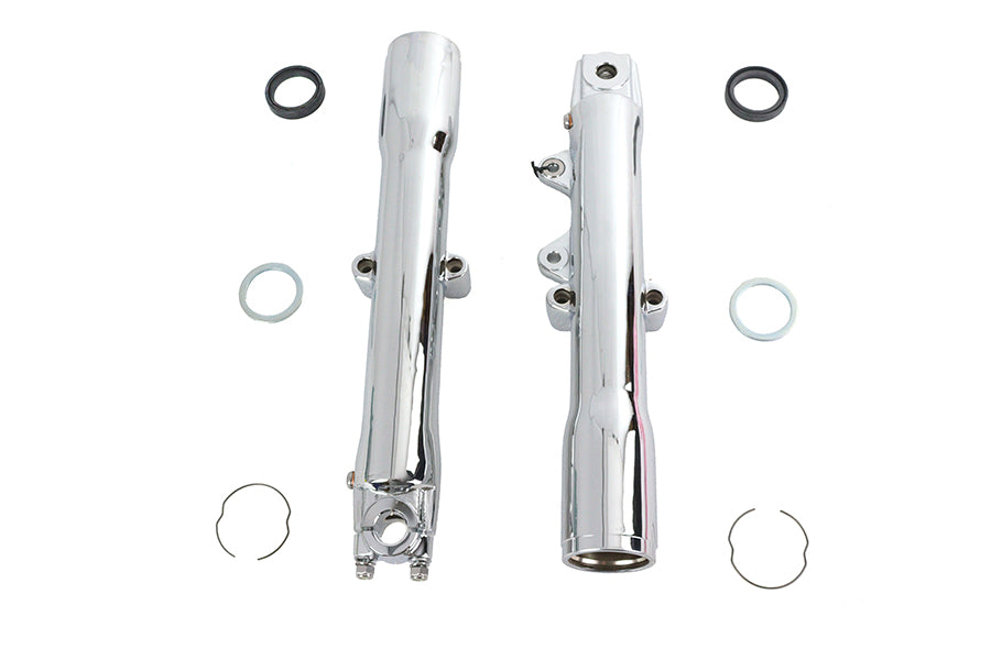 41mm Chrome Fork Slider Set