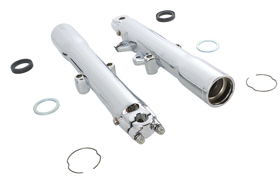 41mm Chrome Fork Slider Set