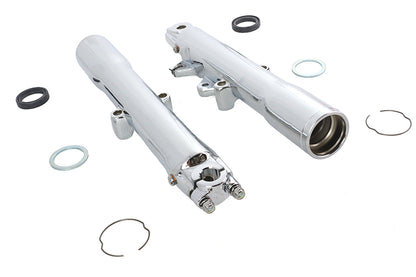 41mm Chrome Fork Slider Set