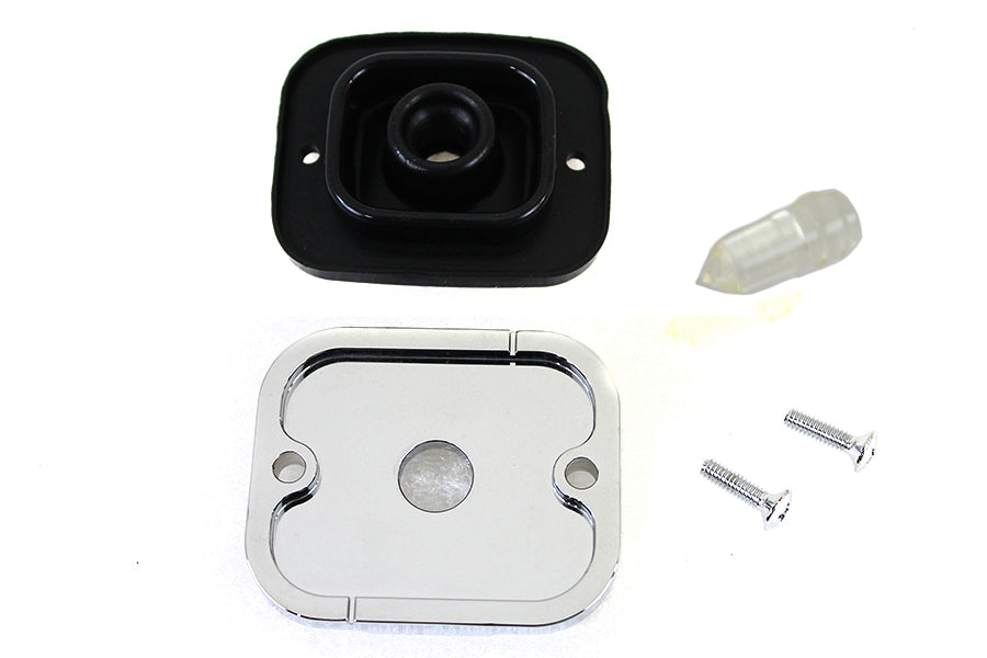Handlebar Master Cylinder Cover Chrome