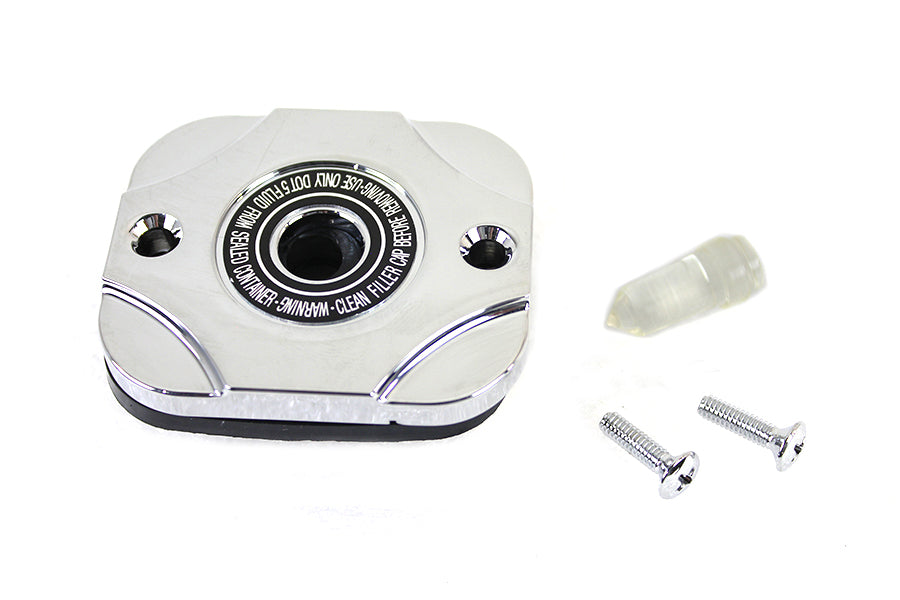 Handlebar Master Cylinder Cover Chrome
