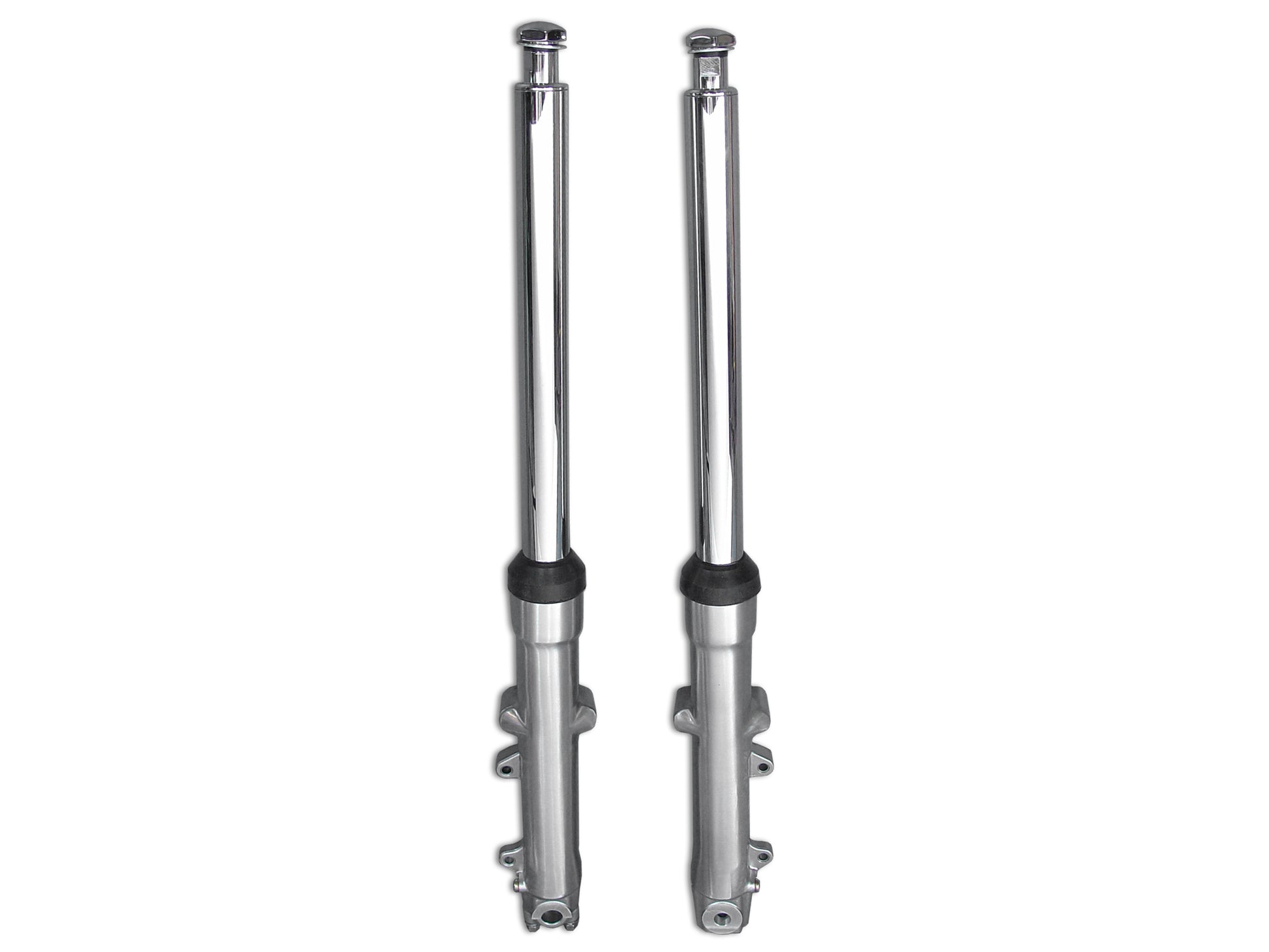 41mm Fork Slider Assembly with Polished Sliders