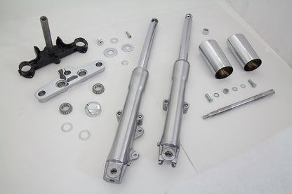41mm Fork Assembly with Polished Sliders
