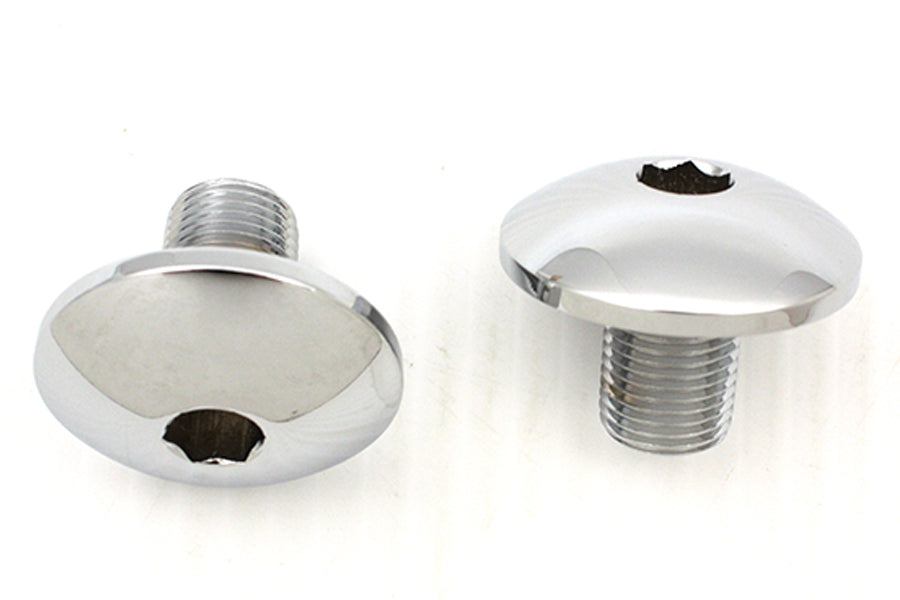 Fork Tube Allen Cap Set Domed Style