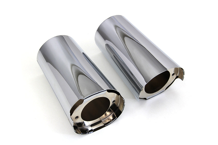 Chrome Fork Slider Cover Set