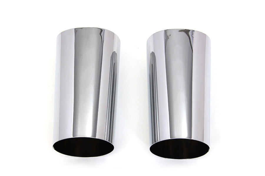 Chrome Fork Slider Cover Set
