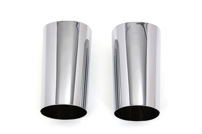 Chrome Fork Slider Cover Set