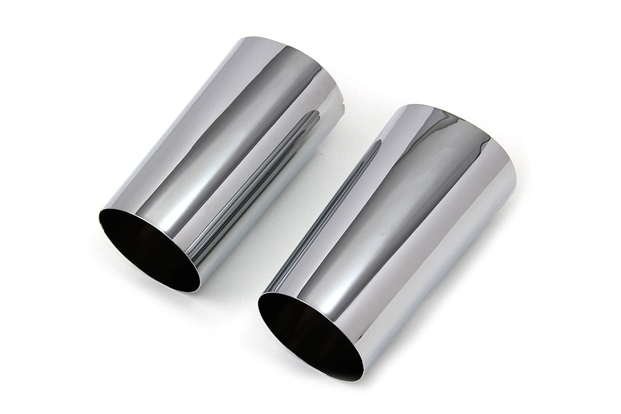 Chrome Fork Slider Cover Set