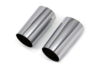Chrome Fork Slider Cover Set