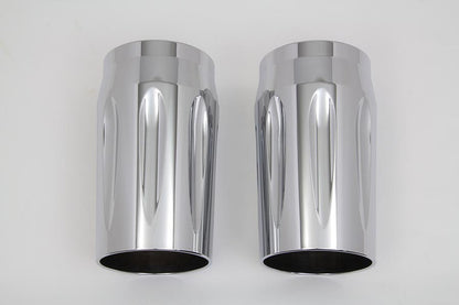 Chrome Fork Slider Cover Set