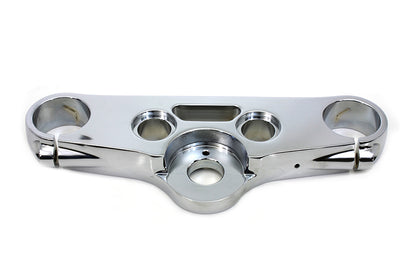 FXDWG Top Triple Tree Chrome