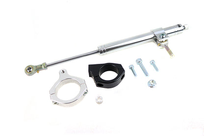 Chrome Fork Steering Damper Kit