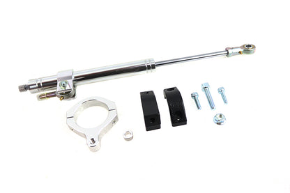 Chrome Fork Steering Damper Kit