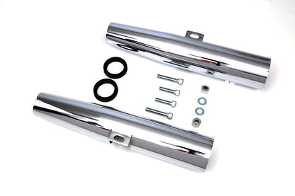 Chrome 39mm Fork Shrouds