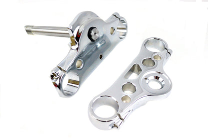 FXD 49mm Triple Tree Set Chrome