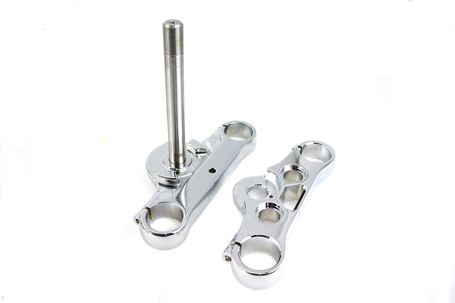 FXD 49mm Triple Tree Set Chrome