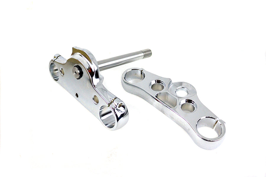 FXD 49mm Triple Tree Set Chrome