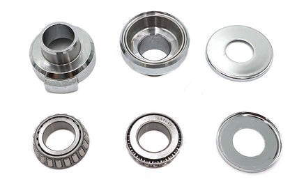 Chrome Fork Neck Cup Kit with Stops