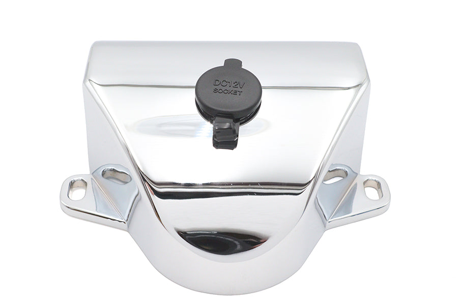 Chrome Handlebar Clamp Cover