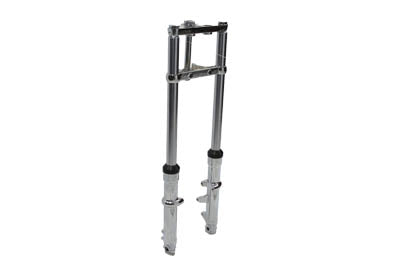 Fork Assembly with Chrome Sliders 2 Over Stock