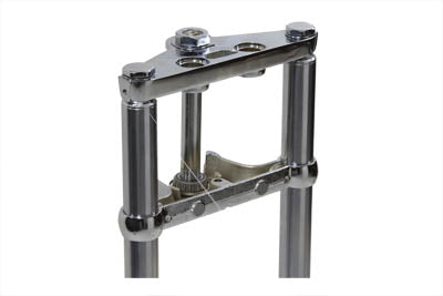 Fork Assembly with Chrome Sliders 6 Over Stock